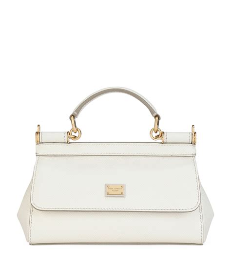 petit sac dolce gabbana|Small Sicily handbag in White for Women .